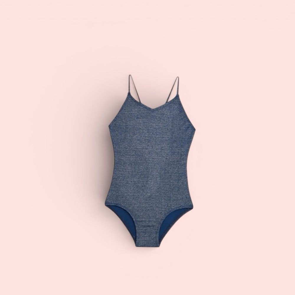 NWT Kanu Surf Girl's Sparkle Swimsuit Set Sz 4T